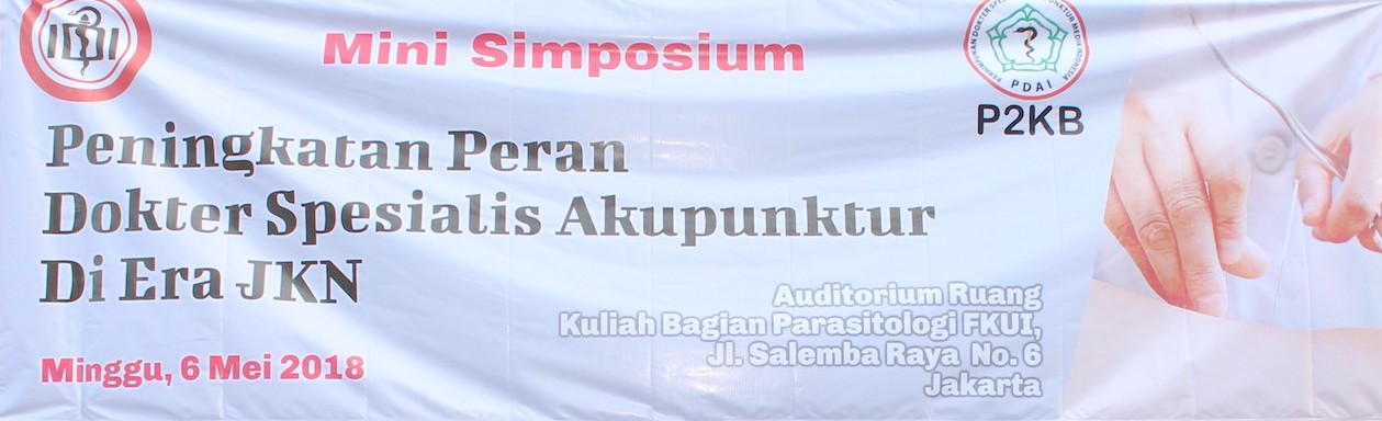 Peningkatan Peran Dokter Spesialis Akupunktur di Era JKN - 060518 - Perhimpunan Dokter Spesialis Akupunktur Medik Indonesia